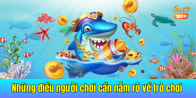 Những điều người chơi cần nắm rõ về trò chơi bắn cá đổi thưởng