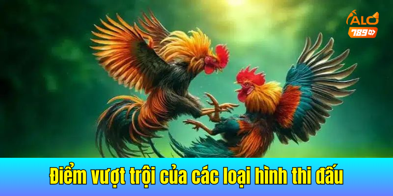 Điểm vượt trội của các loại hình thi đấu